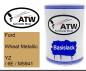Preview: Ford, Wheat Metallic, YZ / 6E / M5941: 500ml Lackdose, von ATW Autoteile West.